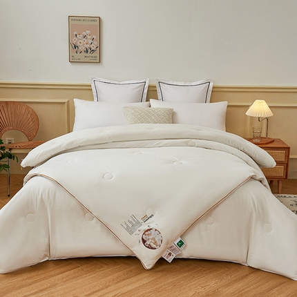 91家纺网 家纺一手货源 找家纺 （总）样样红被业2024新款纯色拉链子母被