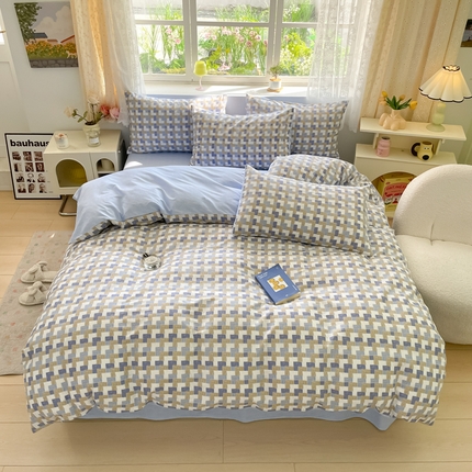 91家纺网 家纺一手货源 找家纺 （总）芊寻家居 2024新款全棉13372花卉系列四件套