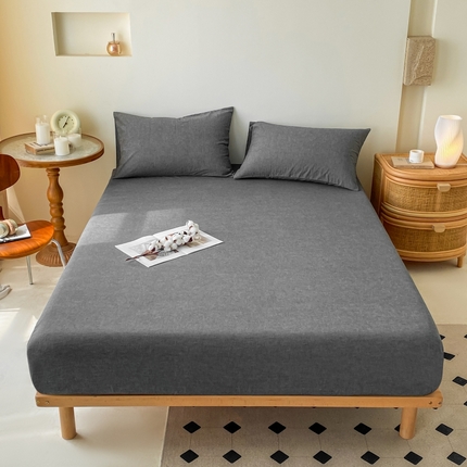 91家纺网 家纺一手货源 找家纺 （总）寐眠 2024新款全棉水洗棉床单床笠单品-单床笠