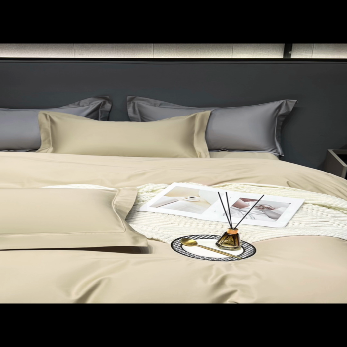 91家纺网 家纺一手货源 找家纺 （总）淼铭家纺-2025新款长绒棉埋绳工艺四件套--春熙系列