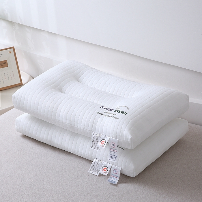 91家纺网 家纺一手货源 找家纺 赛格时代家居2024新款水立方针织护颈枕 针织水立方护颈枕