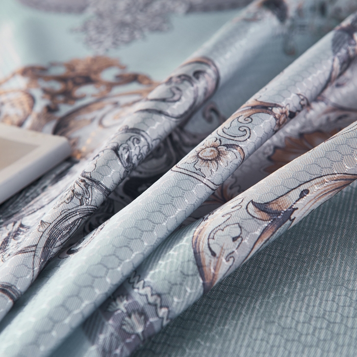 91家纺网 家纺一手货源 找家纺 大境 2024新款900d窝蜂冰丝凉席三件套 欧式风情