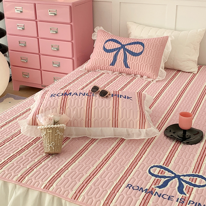 91家纺网 家纺一手货源 找家纺 昔可家纺 2024新款床裙款乳胶席 芭蕾少女蝴蝶结