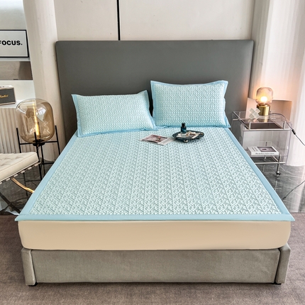 91家纺网 家纺一手货源 找家纺 （总）野马家纺 2025新款冰岛丝凉席