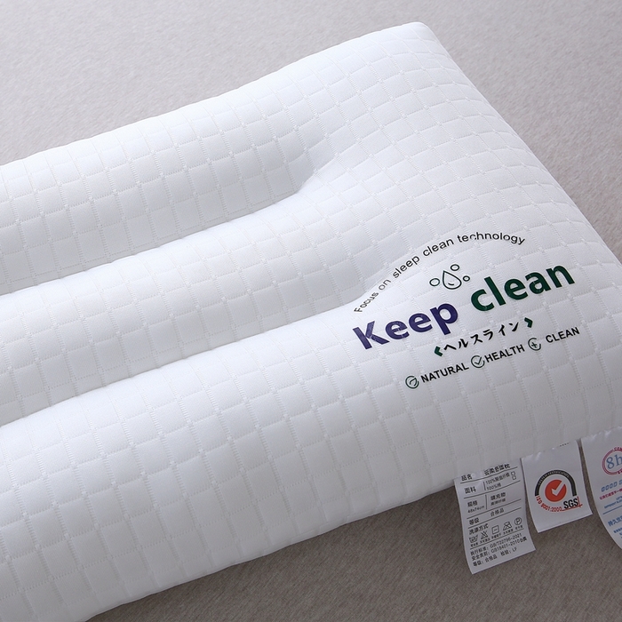 91家纺网 家纺一手货源 找家纺 赛格时代家居2024新款水立方针织护颈枕 针织水立方护颈枕