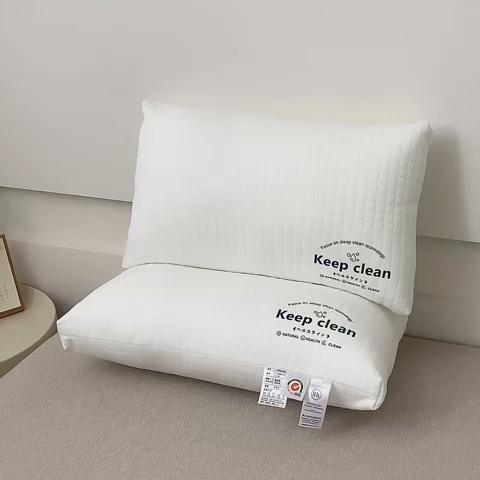 91家纺网 家纺一手货源 找家纺 赛格时代家居2024新款水立方针织护颈枕 针织水立方舒适枕