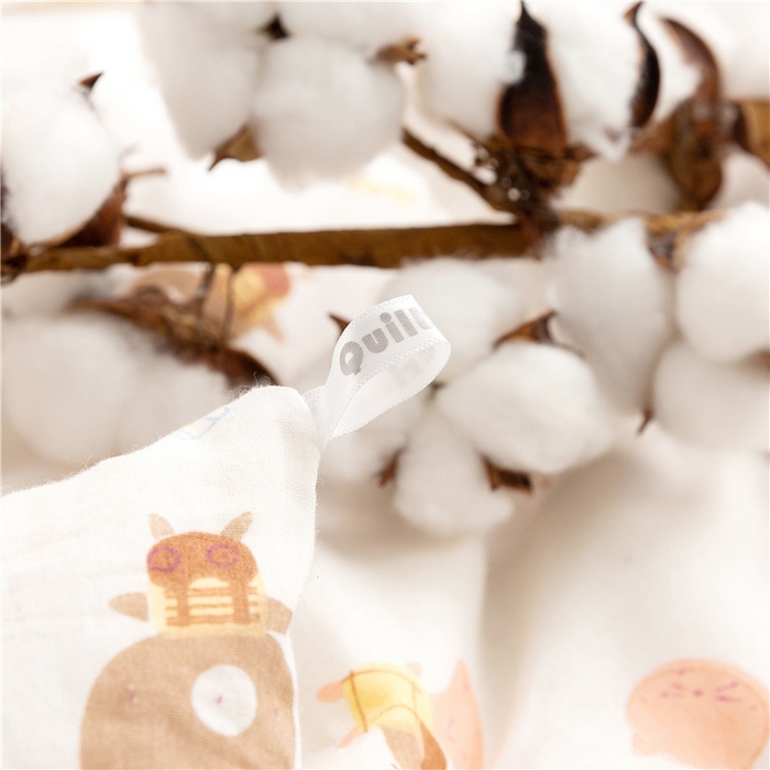 91家纺网 家纺一手货源 找家纺 金泰莱 2025新款全棉纱布棉花被芯新疆棉花被冬被春秋被子 童乐园