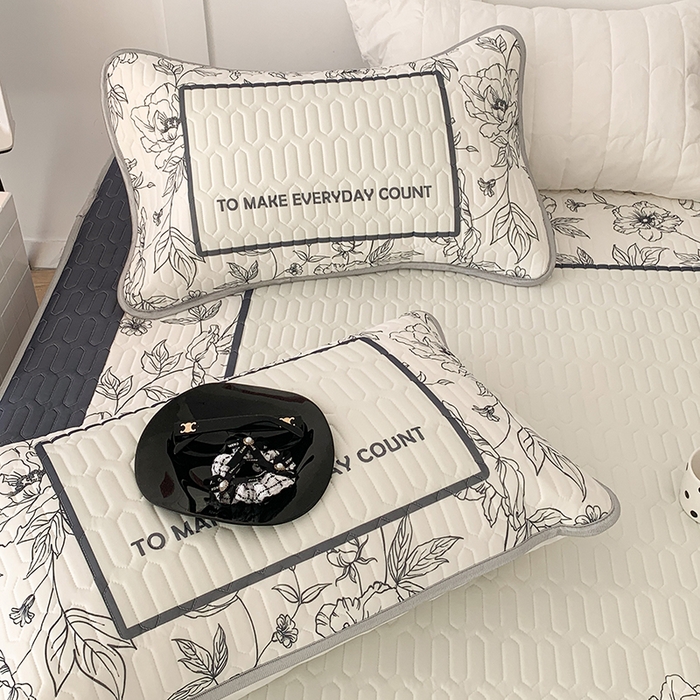 91家纺网 家纺一手货源 找家纺 昔可家纺 2024新款床笠款乳胶席 夏奈花园