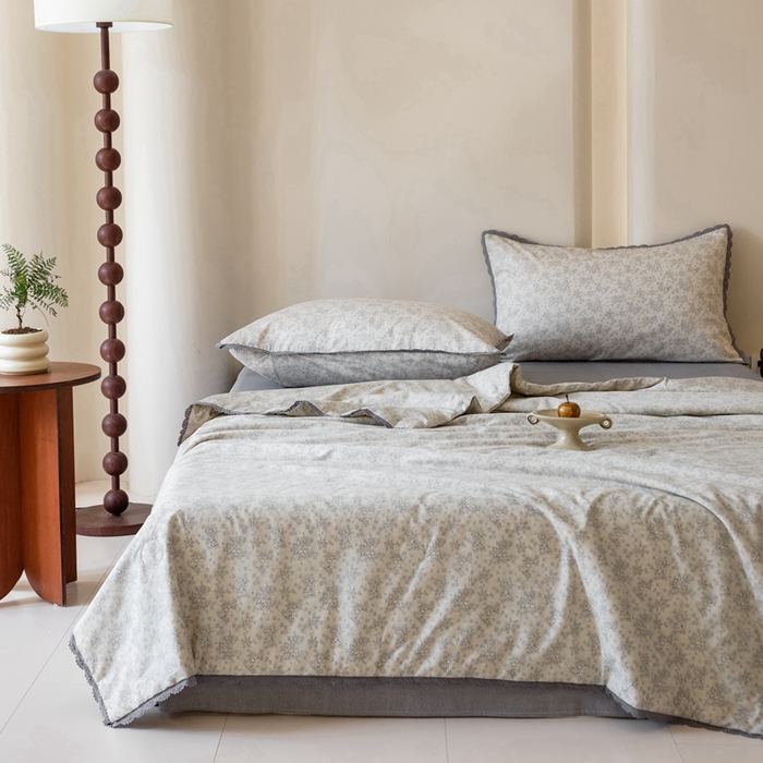 91家纺网 家纺一手货源 找家纺 梦依依 2025新款全棉大豆纤维被-风格二 枝上花