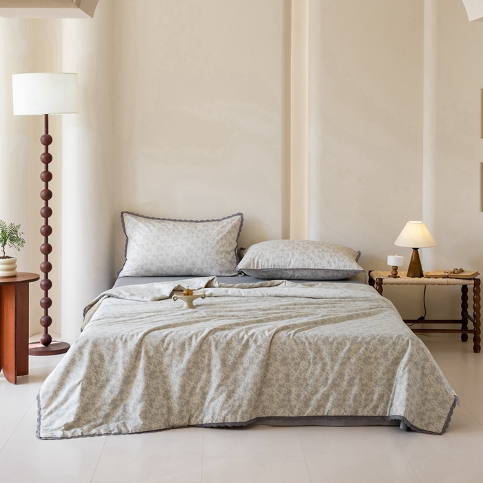 91家纺网 家纺一手货源 找家纺 梦依依 2025新款全棉大豆纤维被-风格二 枝上花