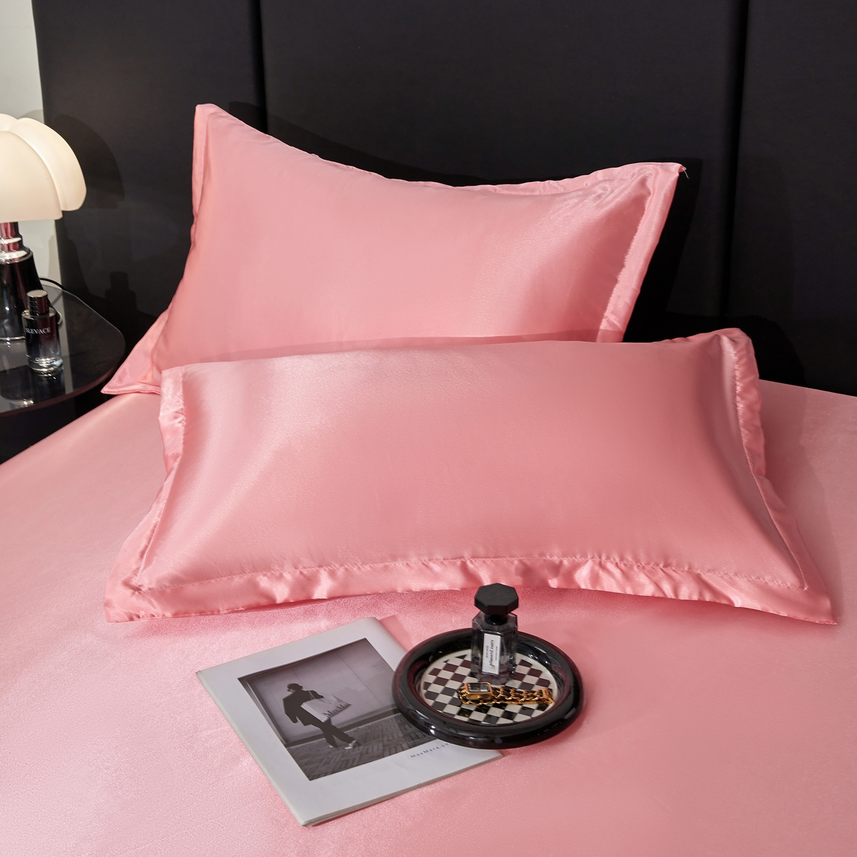 91家纺网 家纺一手货源 找家纺 （总）梦舒羽 2025新款可水洗冰丝床垫保护套床笠三件套