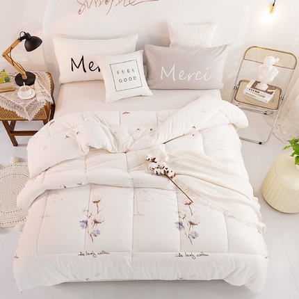 91家纺网 家纺一手货源 找家纺 （总）金泰莱 2025新款全棉纱布棉花被芯新疆棉花被冬被春秋被子