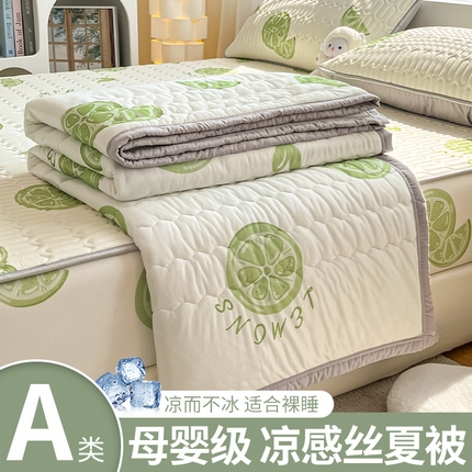 91家纺网 家纺一手货源 找家纺 （总）福来临 2025新款印花凉感丝夏被夏凉被空调被子被芯