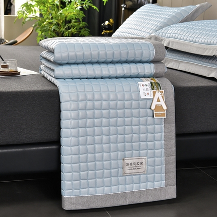 91家纺网 家纺一手货源 找家纺 （总）小牛2024新款经典款-小冰块加厚乳胶席凉席藤席冰藤席冰丝席竹席乳胶席乳胶凉席凉感豆豆席