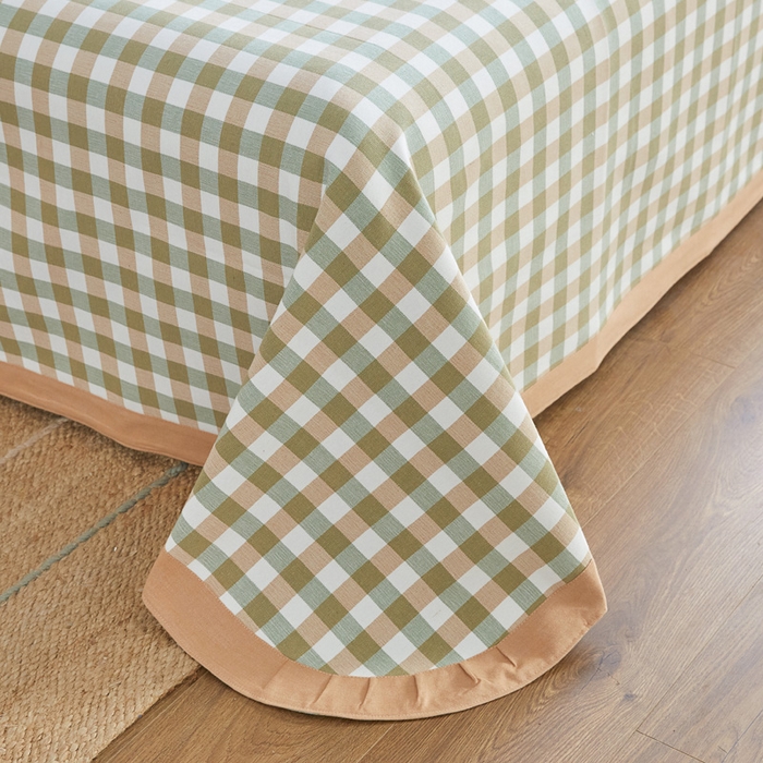 91家纺网 家纺一手货源 找家纺 金泰莱 2025新款加厚老粗布凉席三件套全棉老粗布床单纯棉床单软凉席 未央