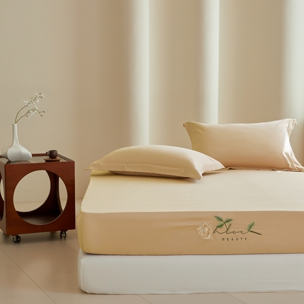 91家纺网 家纺一手货源 找家纺 （总）秀色家纺 2025新款A类50支贡缎长绒棉刺绣床笠 唤醒系列-劳拉