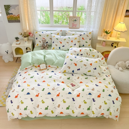 91家纺网 家纺一手货源 找家纺 （总）芊寻家居 2024新款全棉13372花卉系列四件套