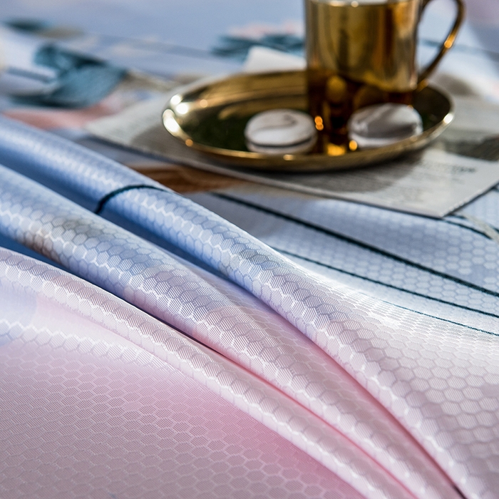 91家纺网 家纺一手货源 找家纺 大境 2024新款900d窝蜂冰丝凉席三件套 密语芬芳