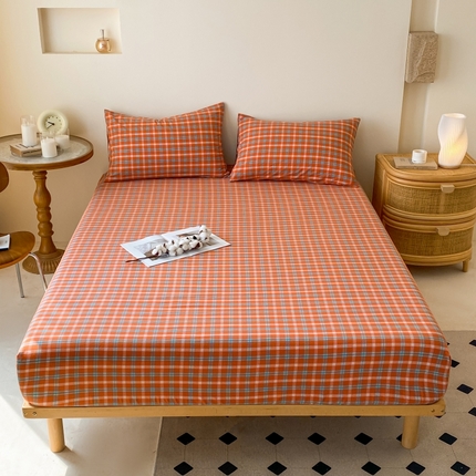 91家纺网 家纺一手货源 找家纺 （总）寐眠 2024新款全棉水洗棉床单床笠单品-单床笠