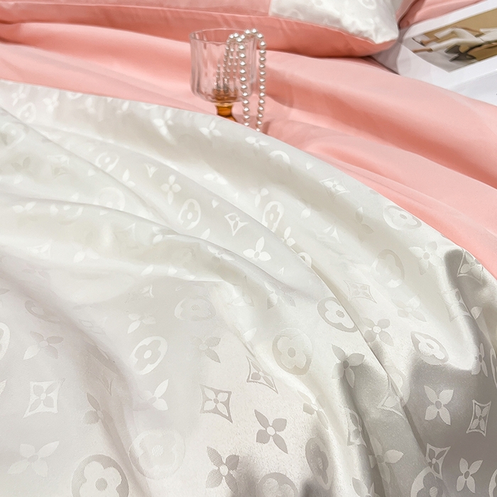 91家纺网 家纺一手货源 找家纺 （总）梦之岛 2024新款水洗真丝提花空调被夏被四件套-路易公主