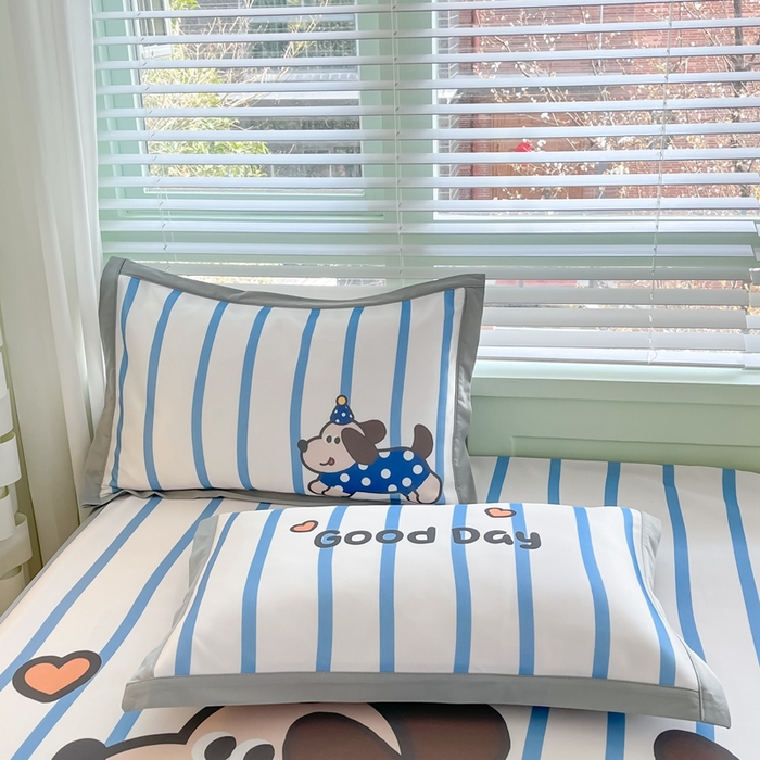 91家纺网 家纺一手货源 找家纺 川悦生活 2024新款碳光冰丝席 阿苏小狗