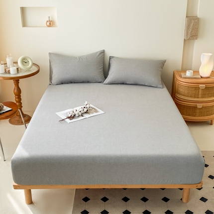 91家纺网 家纺一手货源 找家纺 （总）寐眠 2024新款全棉水洗棉床单床笠单品-单床笠