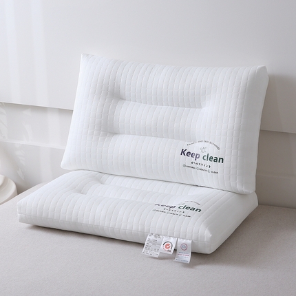 91家纺网 家纺一手货源 找家纺 赛格时代家居2024新款水立方针织护颈枕 针织水立方护颈枕