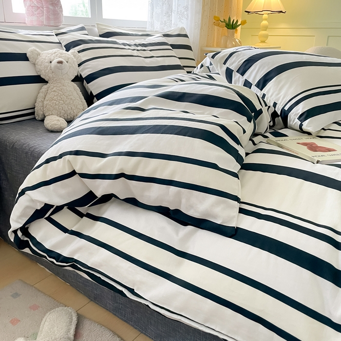 91家纺网 家纺一手货源 找家纺 芊寻家居 2024新款全棉13372花卉系列四件套 随意