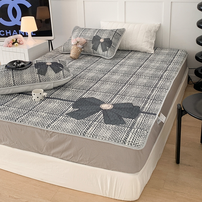 91家纺网 家纺一手货源 找家纺 昔可家纺 2024新款床笠款乳胶席 香香蝴蝶结