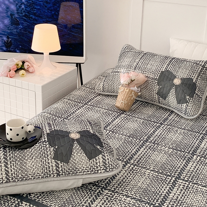 91家纺网 家纺一手货源 找家纺 昔可家纺 2024新款床笠款乳胶席 香香蝴蝶结