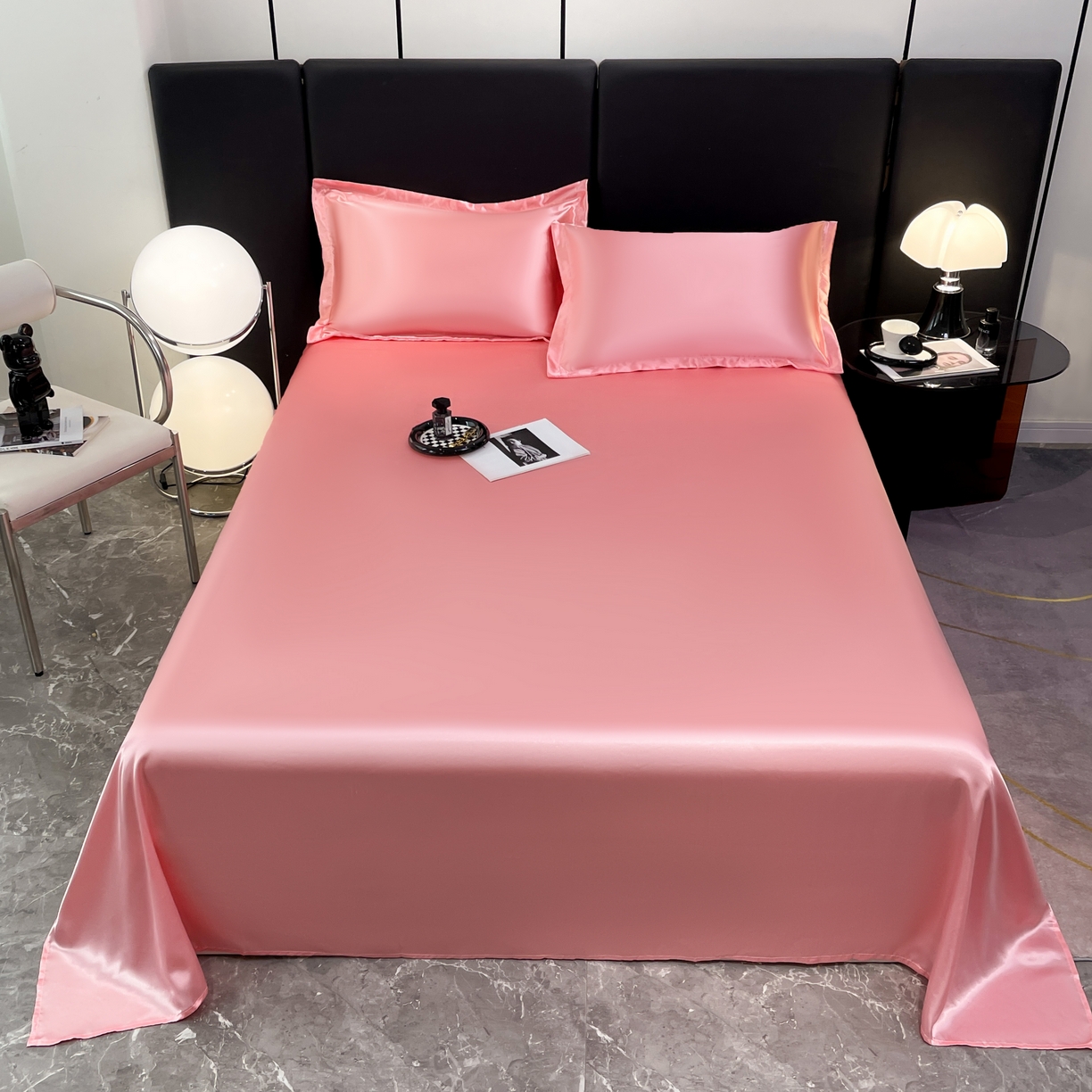 91家纺网 家纺一手货源 找家纺 （总）梦舒羽 2025新款可水洗冰丝床垫保护罩防尘床单三件套