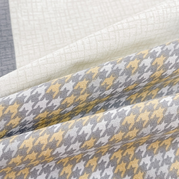 91家纺网 家纺一手货源 找家纺 金帛坊 2024新款全棉印花床单枕套三件套雅阁