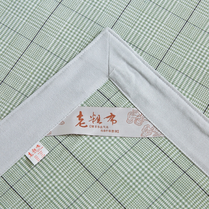 91家纺网 家纺一手货源 找家纺 金泰莱 2025新款加厚老粗布凉席三件套全棉老粗布床单纯棉床单软凉席 朝歌