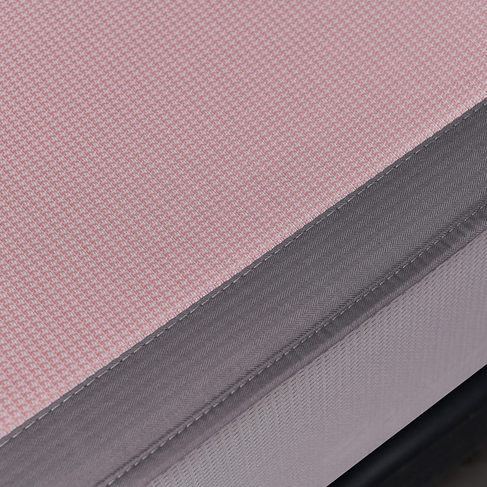 91家纺网 家纺一手货源 找家纺 简一 2024新款A类抗菌冰丝席--床笠款 蝶恋花抗菌席粉床笠