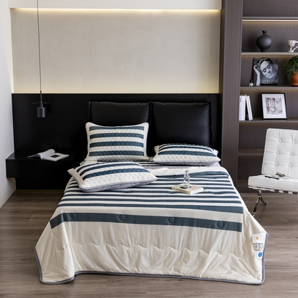 91家纺网 家纺一手货源 找家纺 摩卡 2024新品冰激凌大豆夏被 周末