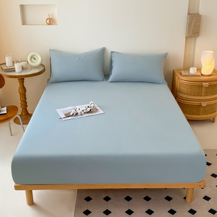 91家纺网 家纺一手货源 找家纺 （总）寐眠 2024新款全棉水洗棉床单床笠单品-单床笠
