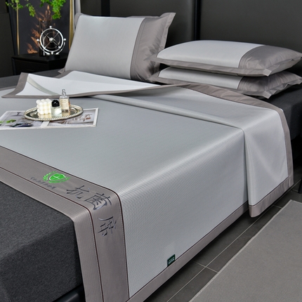 91家纺网 家纺一手货源 找家纺 （总）简一 2024新款A类抗菌冰丝席--床单款