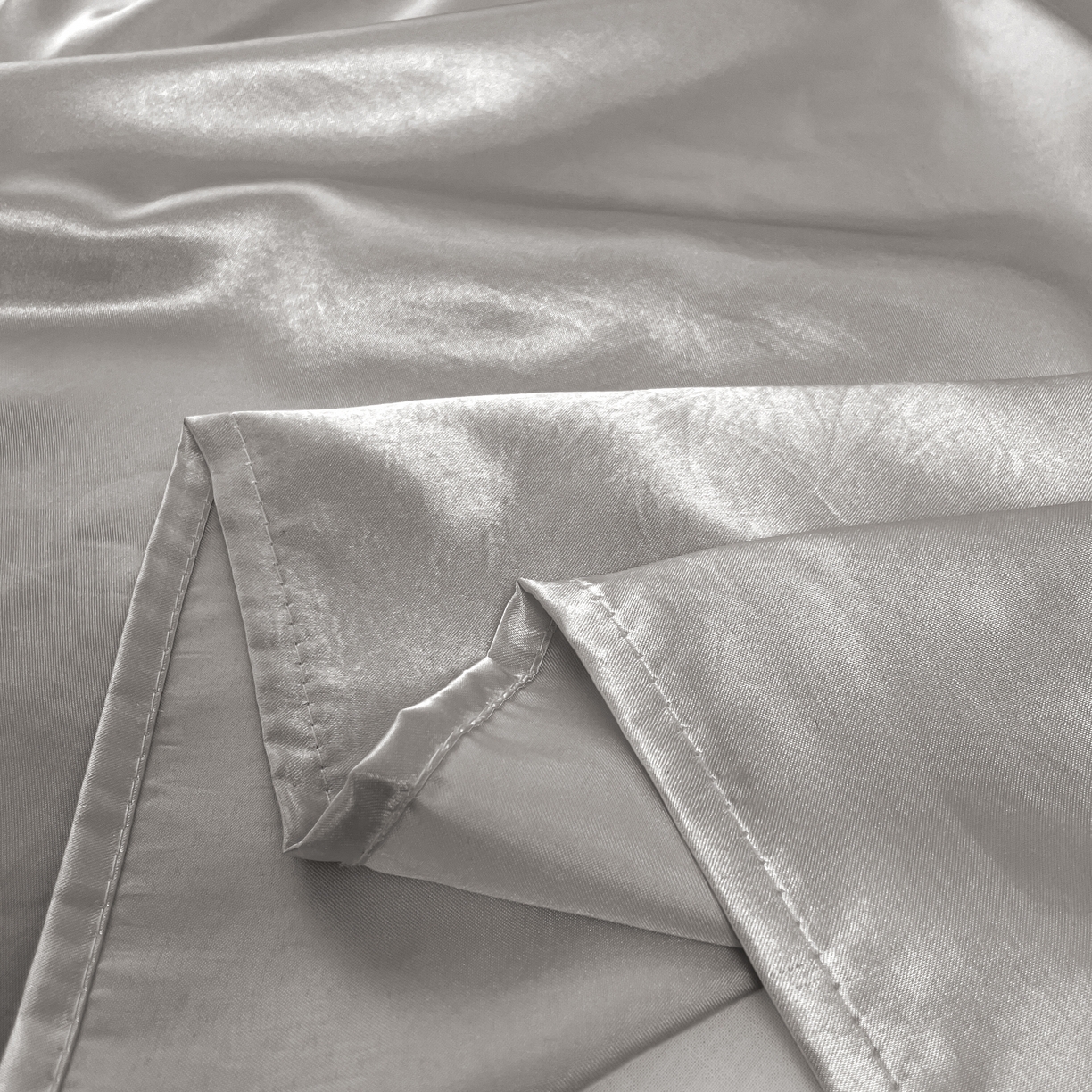 91家纺网 家纺一手货源 找家纺 梦舒羽 2025新款可水洗冰丝床垫保护罩防尘床单三件套 典雅灰