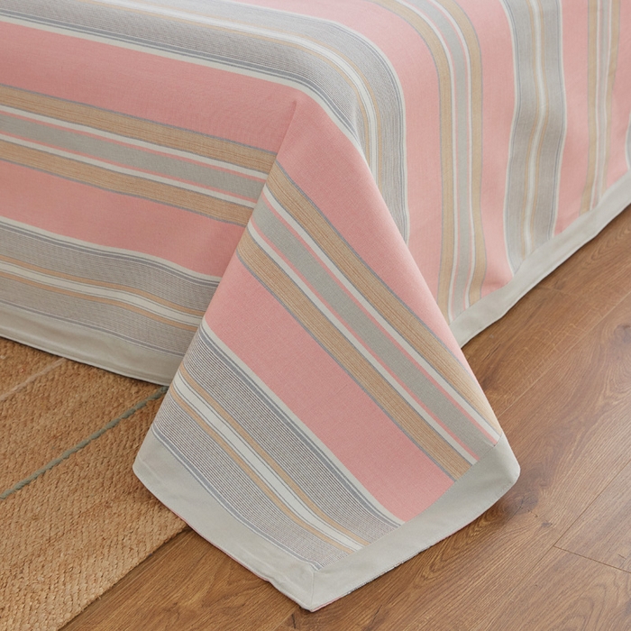 91家纺网 家纺一手货源 找家纺 金泰莱 2025新款加厚老粗布凉席三件套全棉老粗布床单纯棉床单软凉席 慈溪