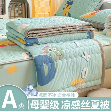 91家纺网 家纺一手货源 找家纺 （总）福来临 2025新款印花凉感丝夏被夏凉被空调被子被芯