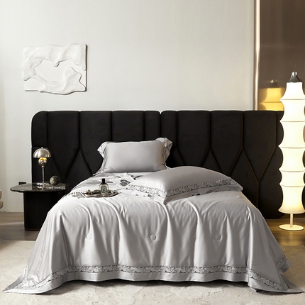 91家纺网 家纺一手货源 找家纺 （总）淼铭 2025新款春夏新品A类天丝棉夏被四件套-繁花系列