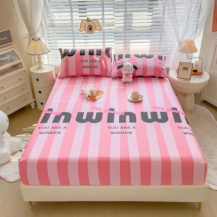 91家纺网 家纺一手货源 找家纺 （总）芃成 2024新款老粗布床笠款 总2