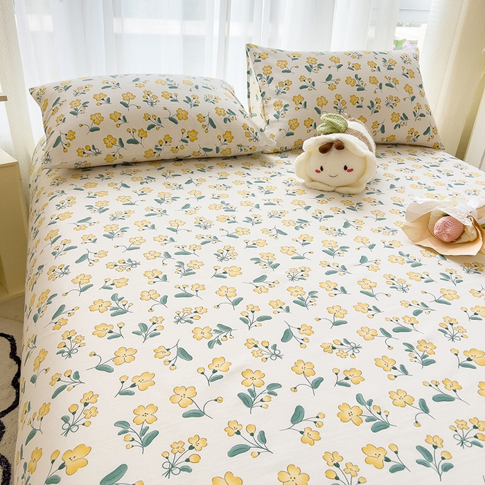 91家纺网 家纺一手货源 找家纺 芃成家纺 2024新款老粗布床单款 总2 水漾