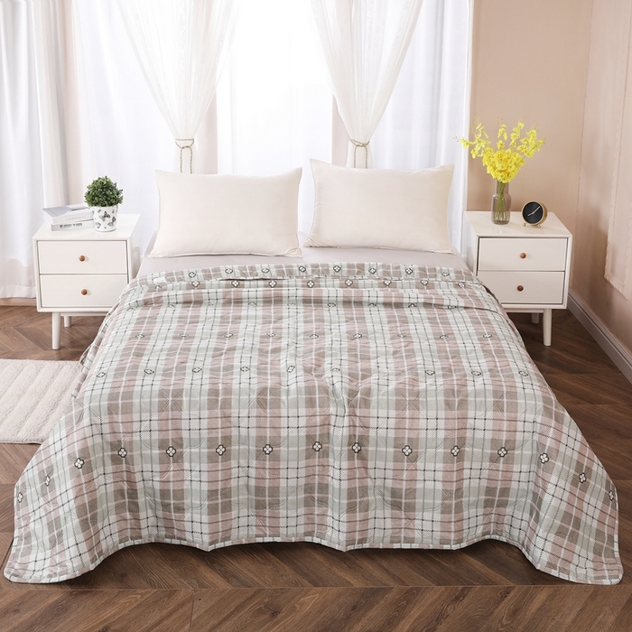 91家纺网 家纺一手货源 找家纺 钻石绒便宜夏被夏凉被空调被超声波压花礼品直播供应链引流爆款 朗格