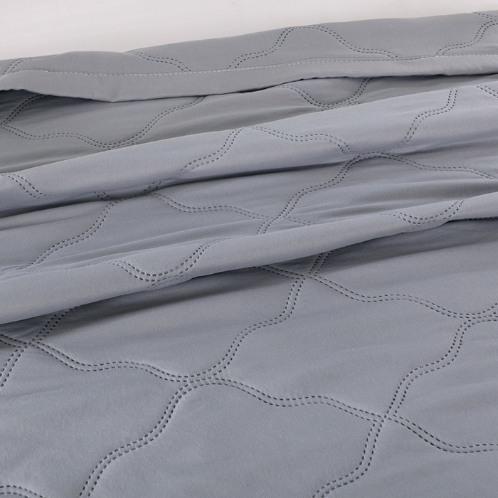 91家纺网 家纺一手货源 找家纺 水洗棉夏被夏凉被空调被超声波压花礼品直播供应链引流爆款 水洗棉-灰