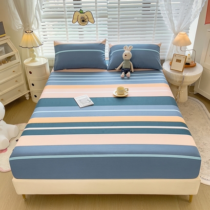 91家纺网 家纺一手货源 找家纺 （总）芃成 2024新款老粗布床笠款 总2