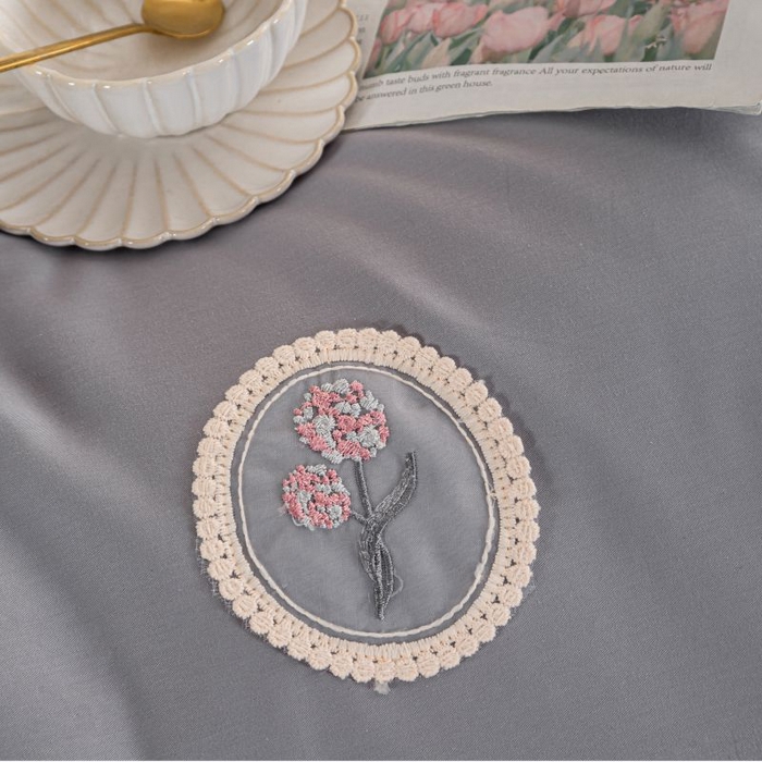 91家纺网 家纺一手货源 找家纺 优姿家纺 新款纯棉长绒棉小清新ins风印花四件套-系列二 莉娅