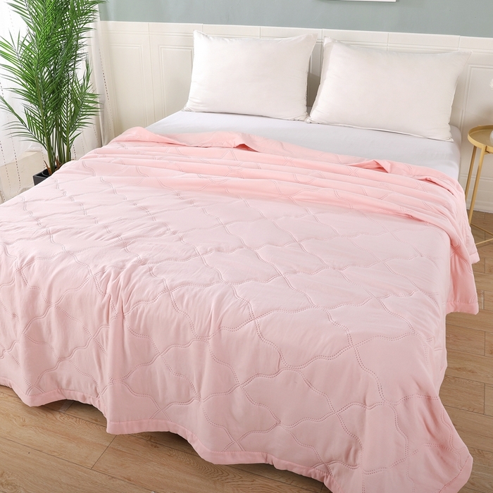 91家纺网 家纺一手货源 找家纺 水洗棉夏被夏凉被空调被超声波压花礼品直播供应链引流爆款 水洗棉-玉