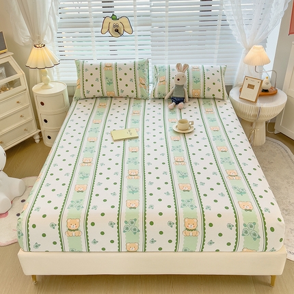 91家纺网 家纺一手货源 找家纺 （总）芃成 2024新款老粗布床笠款 总2