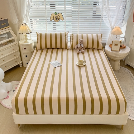 91家纺网 家纺一手货源 找家纺 （总）芃成 2024新款老粗布床笠款 总2